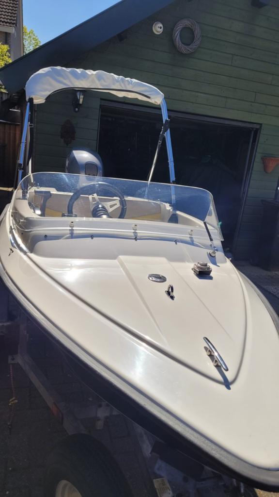 Te koop boot in onderdelen of compleet., Watersport en Boten, Ophalen, Zo goed als nieuw, Motor en Techniek