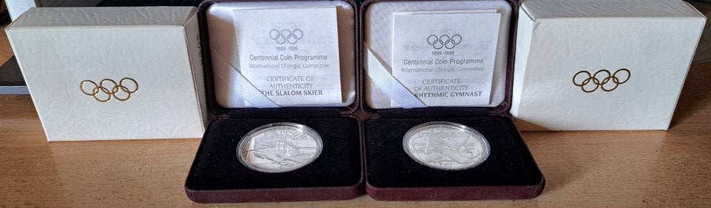 Oostenrijk, 2 x 200 Schilling 1995 - elk 1 Oz. puur zilver, Ophalen of Verzenden, Oostenrijk, Setje, Zilver