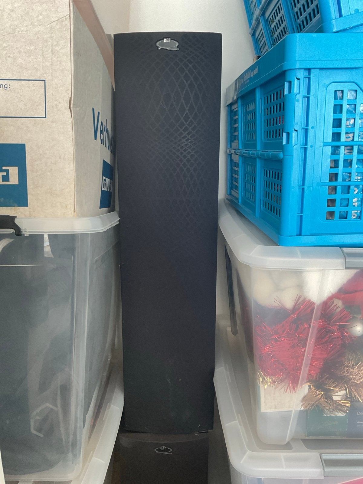 2 x KEF Vloerstaande Luidspreker - Zwart Q55, Audio, Tv en Foto, Luidsprekers, Ophalen, Vloerstaande luidspreker, Gebruikt, 120 tot 150 watt