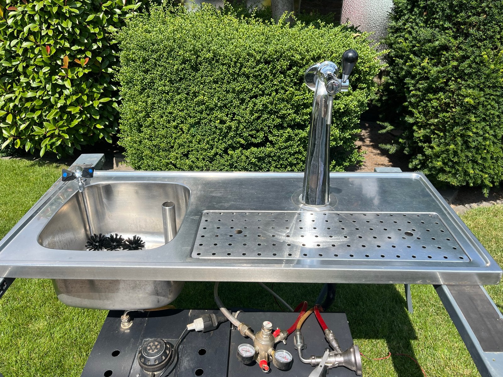 Complete Tapinstallatie Watergekoeld met verlichte tapzuil, Ophalen, Gebruikt, Overige merken
