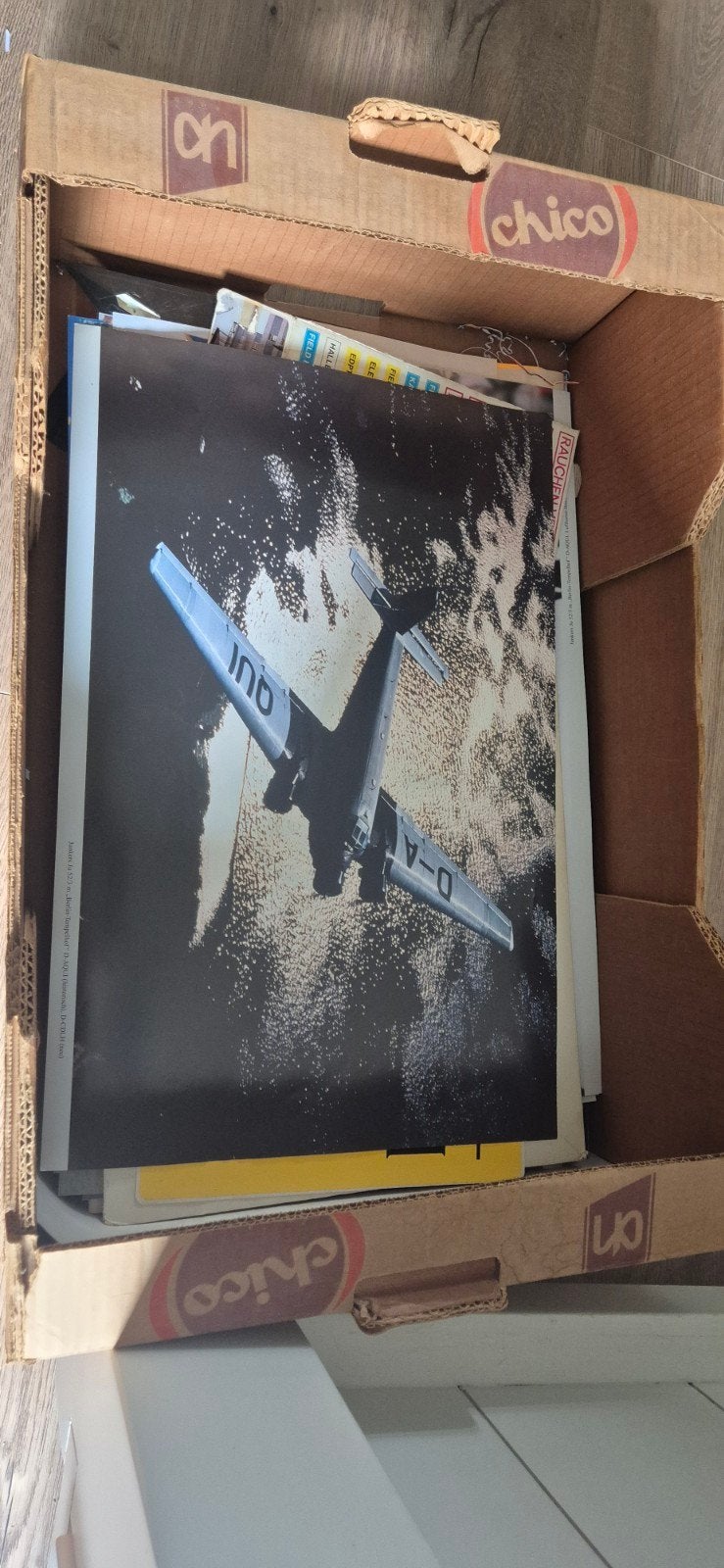 Luchtmacht posters en foto's - Diverse vliegtuigen, Verzamelen, Ophalen, Kaart, Foto of Prent