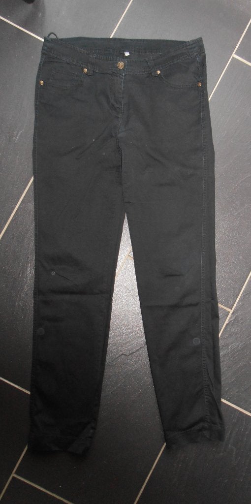 broek maat 40, Maat 38/40 (M), Zeeman, Zwart, Ophalen of Verzenden