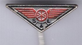 S & L WING zilverkleurig speldje ( F_178), Verzenden, Zo goed als nieuw, Transport, Speldje of Pin
