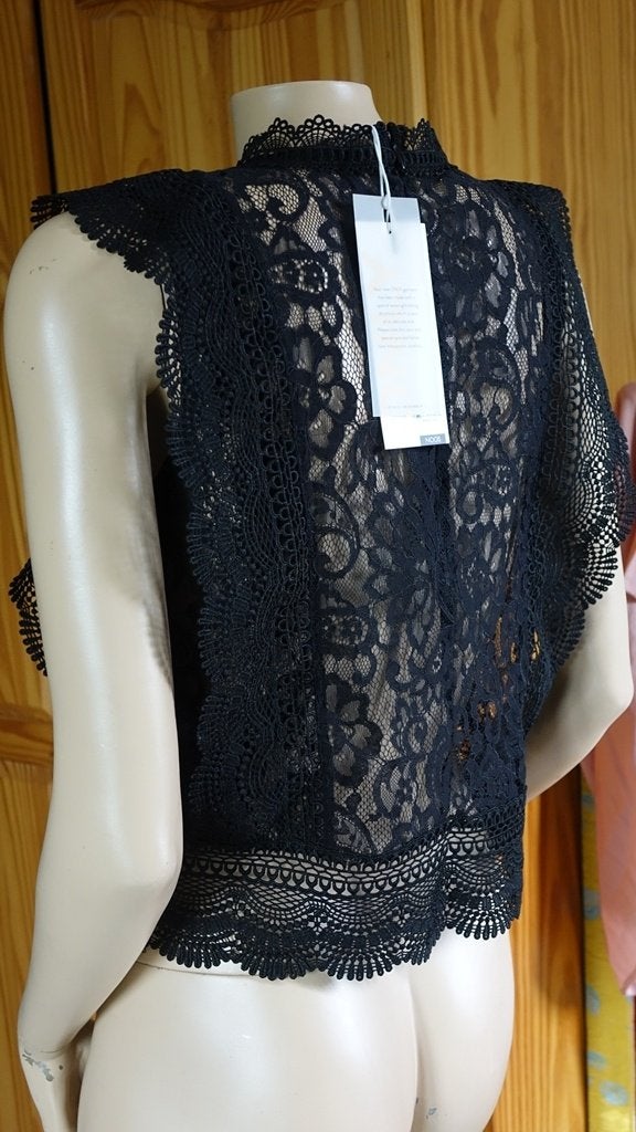 nieuwe zwarte ONLY top, Kleding | Dames, Tops, Only, Verzenden, Zwart, Nieuw