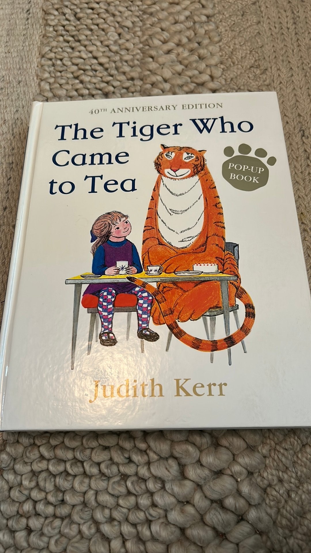 Pop up boek The tiger who came to tea Judith Kerr, Ophalen of Verzenden, Zo goed als nieuw