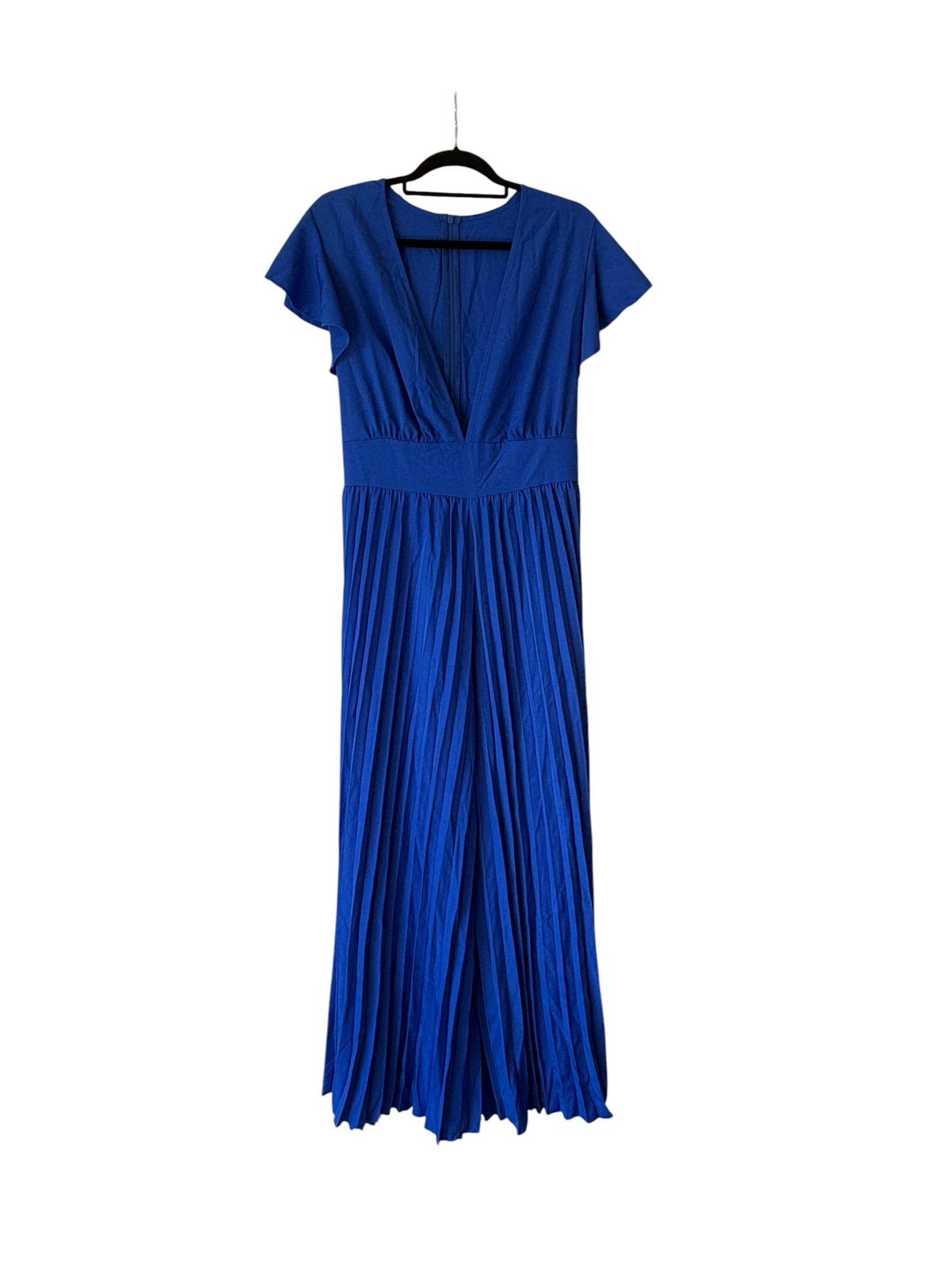 Nieuw Shein Curve Koningsblauwe geplooide jumpsuit maat 2XL, Overige typen, Blauw, Maat 46/48 (XL) of groter, Nieuw