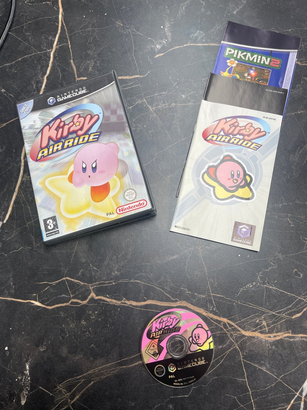 Kirby Air Ride Nintendo GameCube - Compleet met handleiding, Gebruikt, 1 speler, Racen en Vliegen, Ophalen of Verzenden