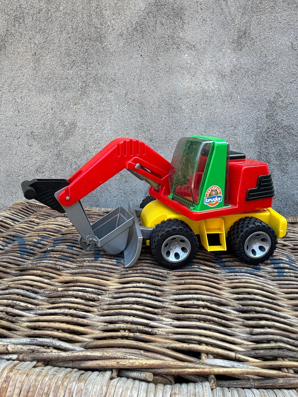 Bruder Roadmax Graafmachine - Robuust Speelgoed, Ophalen of Verzenden, Gebruikt
