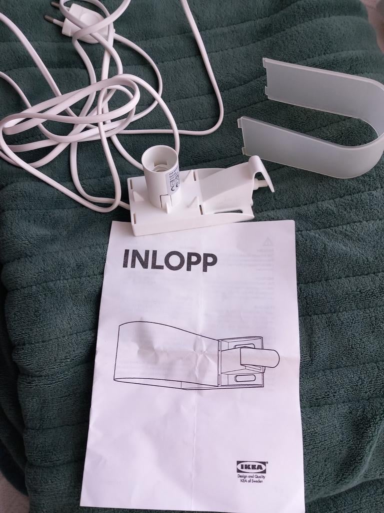 Ikea Inlopp kastverlichting, Ophalen of Verzenden, Nieuw, Modern