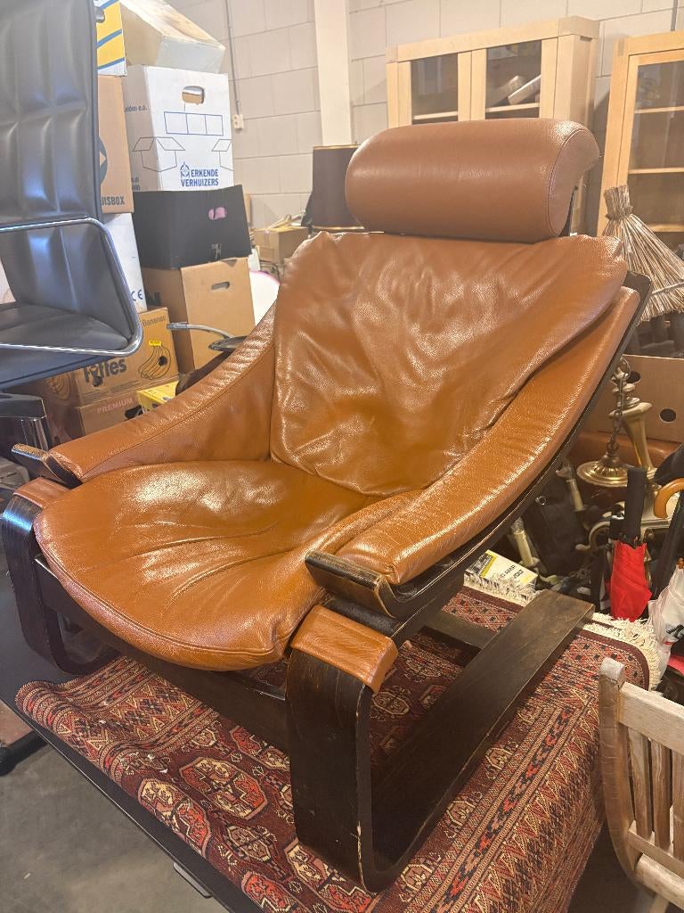 fauteuil, Gebruikt, 75 tot 100 cm, Ophalen of Verzenden, Modern