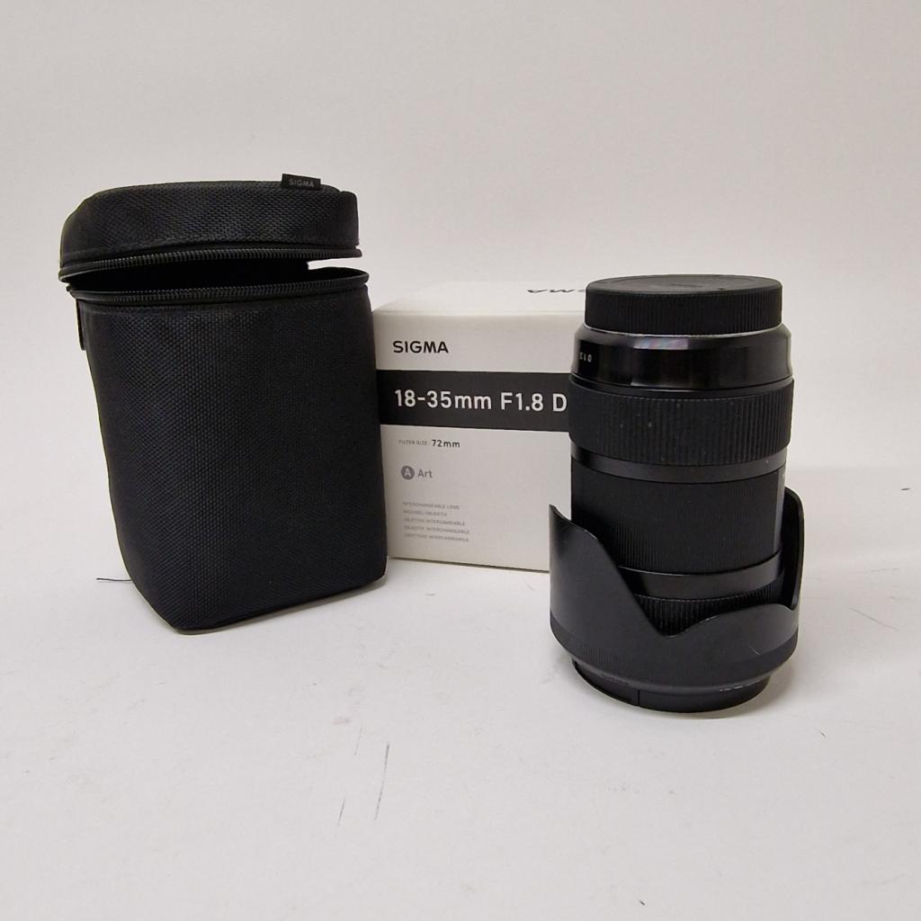 SIGMA 18-35mm/1.8 DC HSM ART Canon | Nette staat, Audio, Tv en Foto, Fotografie | Lenzen en Objectieven, Sigma, Zo goed als nieuw