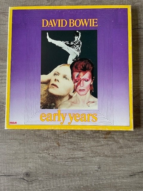 Boxset 3LP David Bowie - Early Years - 1985, Cd's en Dvd's, Vinyl | Rock, Ophalen of Verzenden, Zo goed als nieuw, 12 inch, Poprock