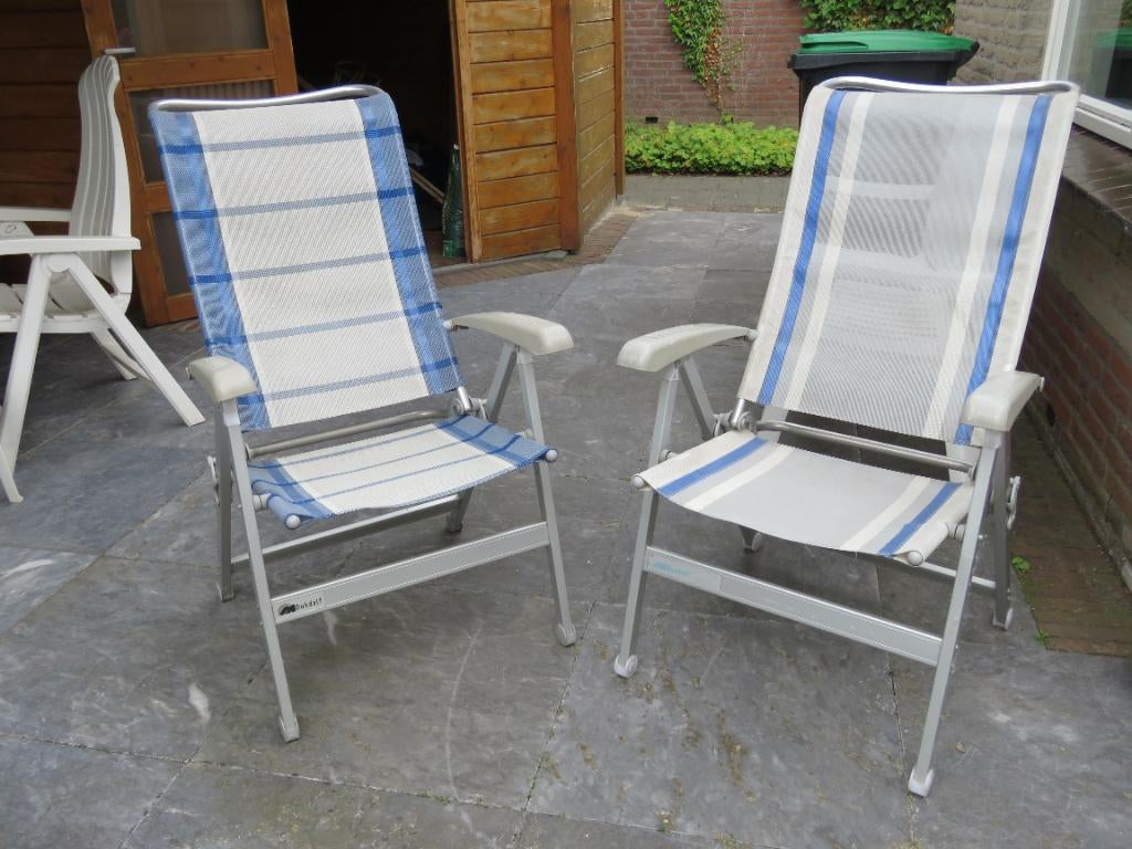 2 Dukdalf campingstoelen, Ophalen, Zo goed als nieuw, Campingstoel