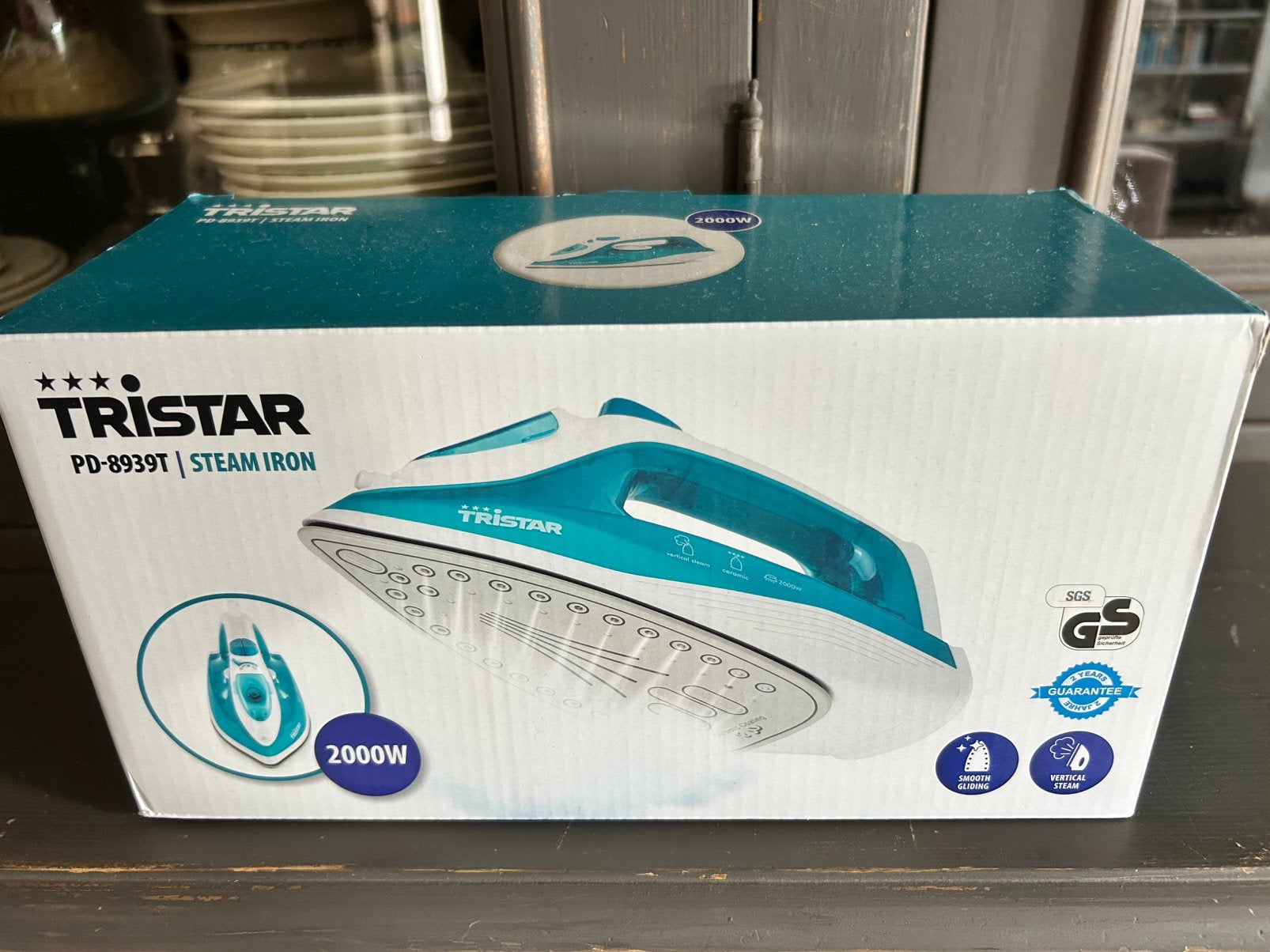 Stoomstrijkijzer nieuw in doos, Witgoed en Apparatuur, Ophalen of Verzenden, Zo goed als nieuw
