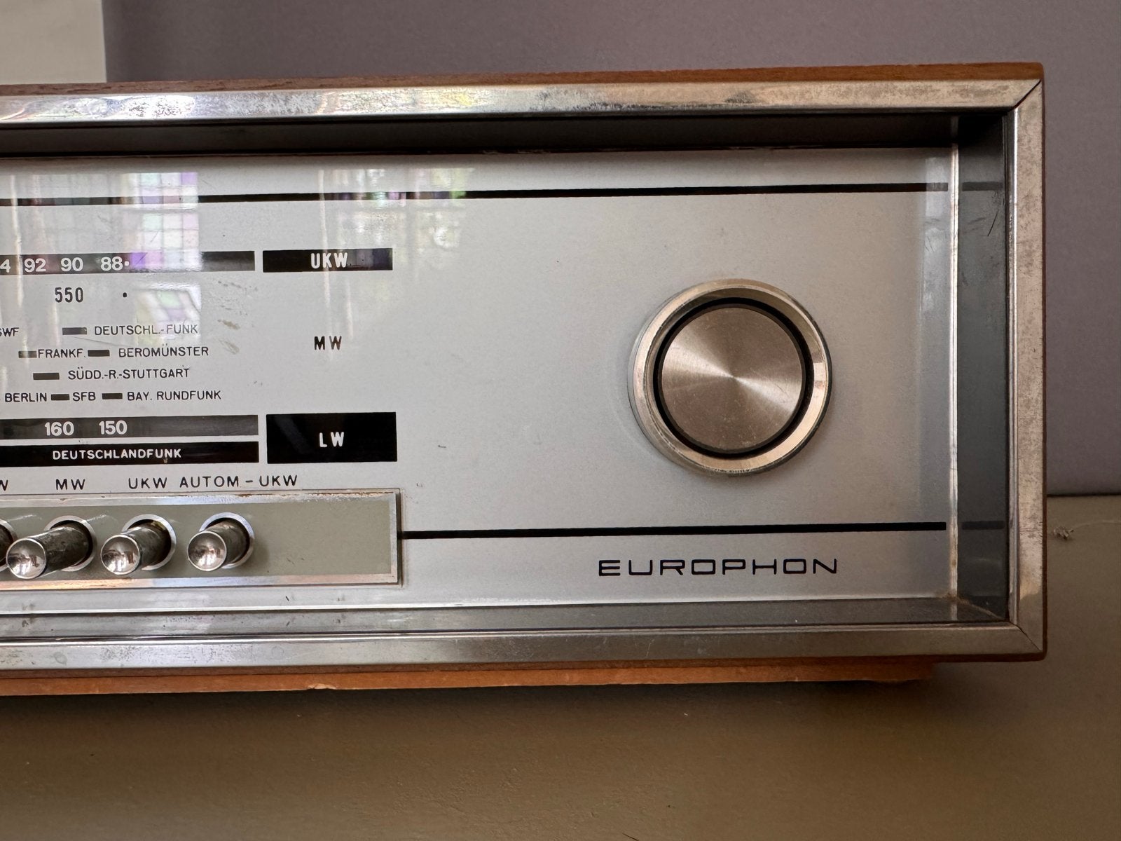 Vintage Europhon 723T Transistorradio - Jaren '70, Ophalen, Gebruikt, Transistorradio