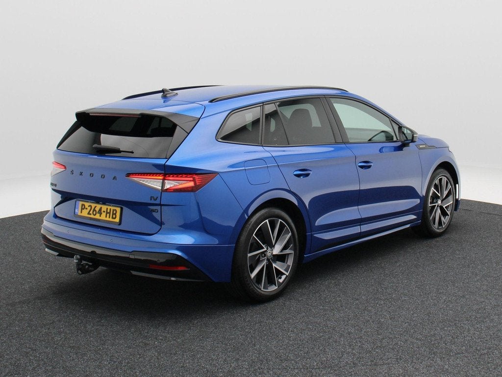 Skoda Enyaq iV 60 Sportline 180 Pk | Stoel/Stuurverwarming |, Automaat, Achterwielaandrijving, Gebruikt, 110 €/maand