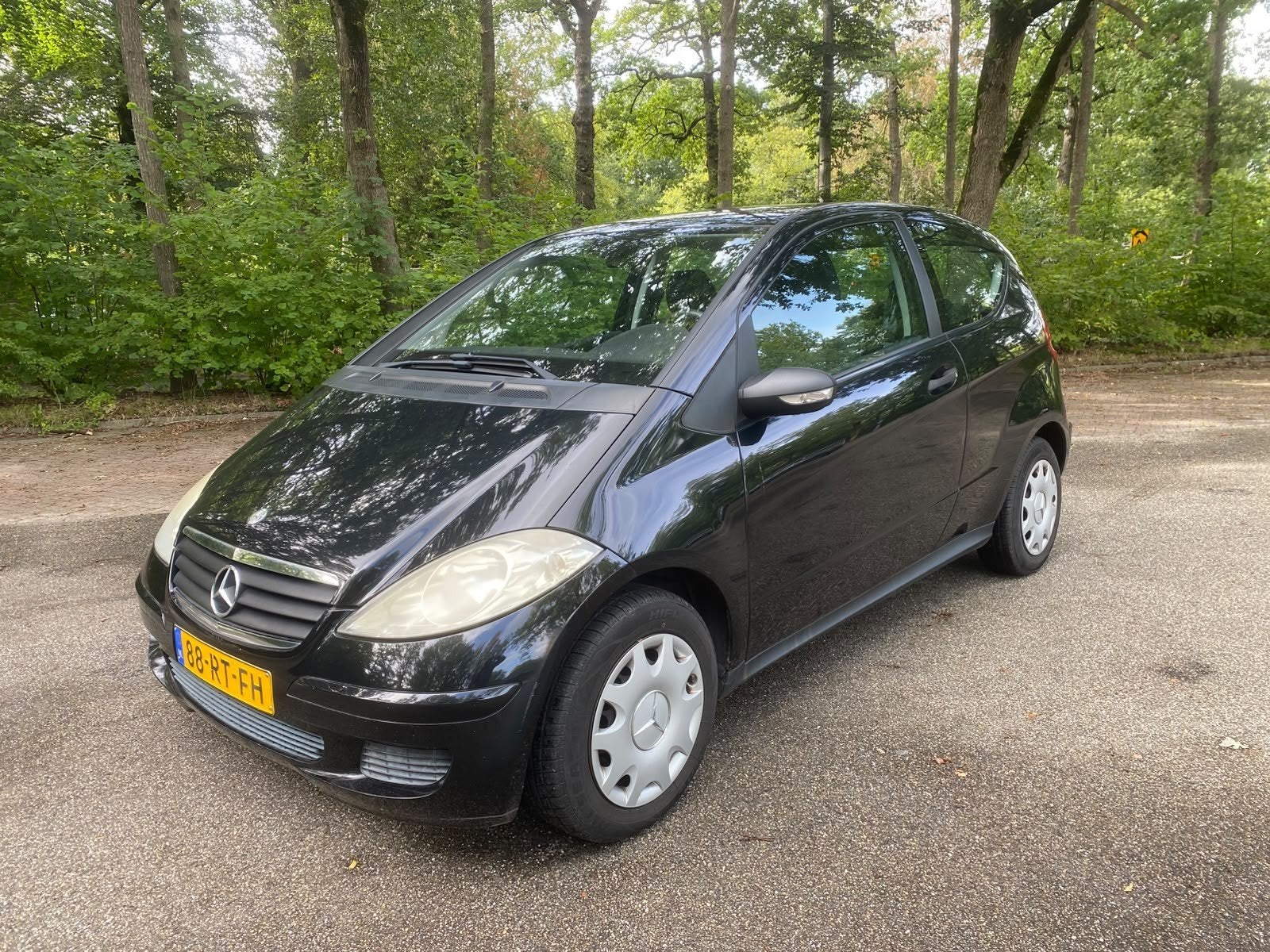 Mercedes-Benz A-Klasse Automaat 1.5 A160 3DRS CVT 2005 Zwart, 15 km/l, 400 kg, Origineel Nederlands, Particulier