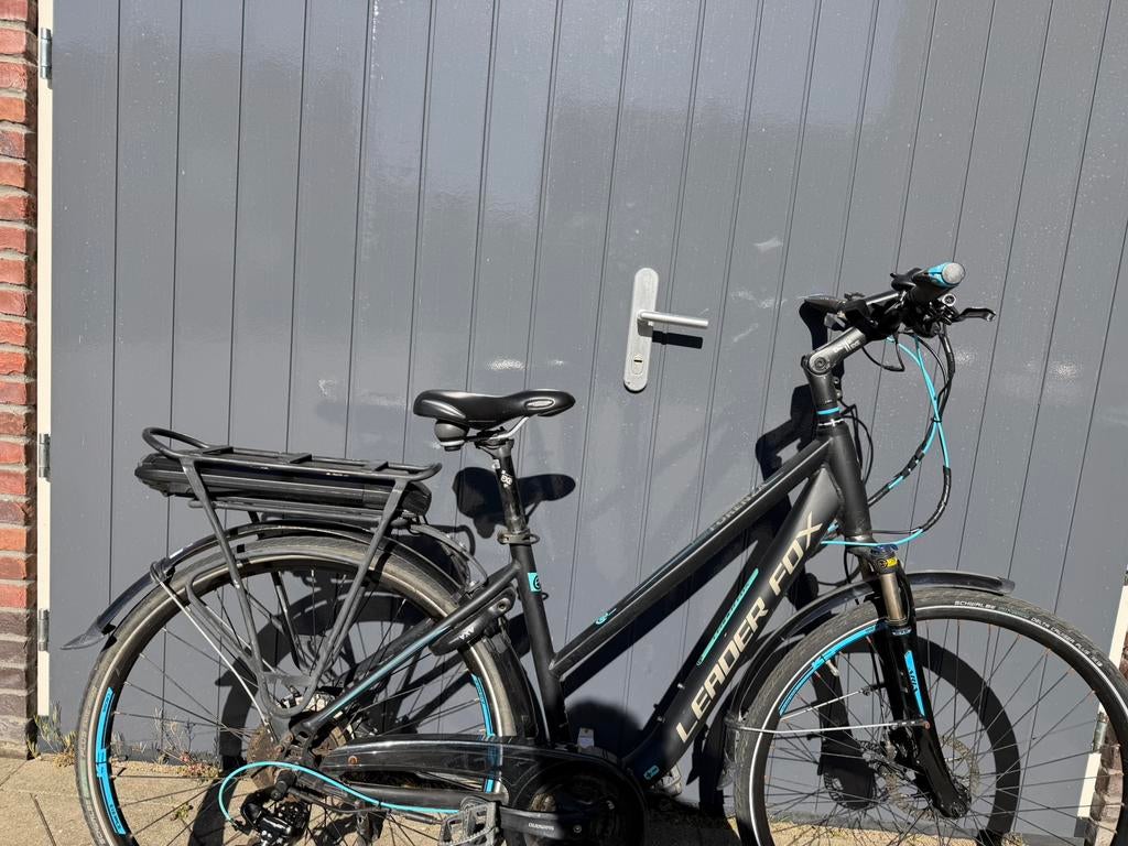 Leader Fox Forenza E-bike recent nw accu 16ah 576wh  € 395, Fietsen en Brommers, Gebruikt, 51 tot 55 cm, 50 km per accu of meer