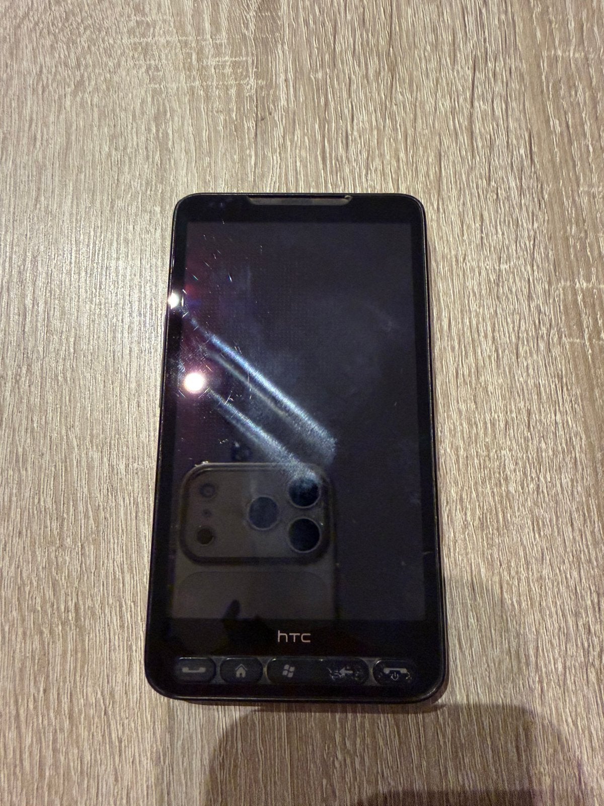 HTC HD2 T8585, Telecommunicatie, HTC, Gebruikt, Zwart, Fysiek toetsenbord