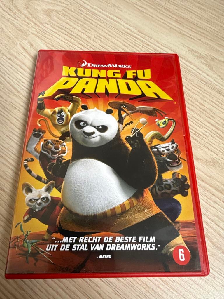 Kung Fu Panda DVD - Avontuurlijke animatiefilm, Ophalen of Verzenden, Zo goed als nieuw