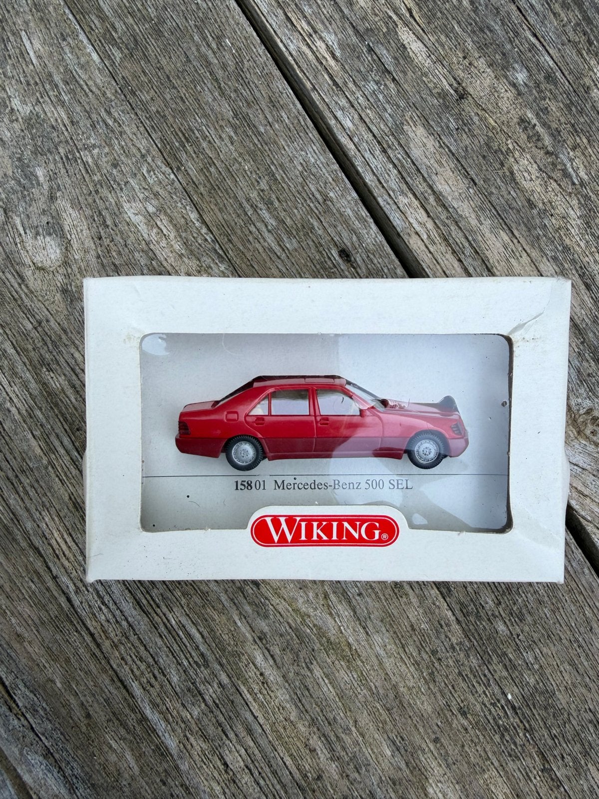 Wiking Mercedes-Benz 500 SEL schaalmodel, Ophalen of Verzenden, Nieuw, Auto