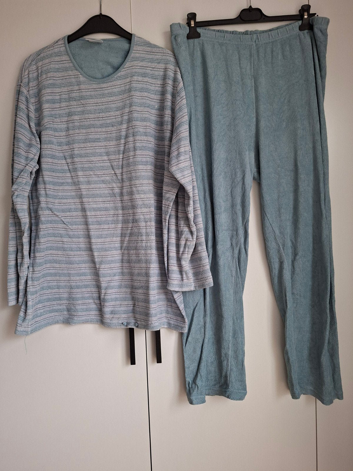 Pyjama maat XL , Badstof, Ophalen of Verzenden, Gedragen, Blauw, Overige typen