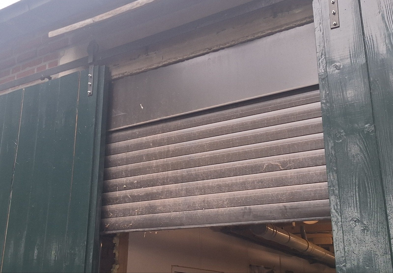 garagedeur rolluik zware uitvoering .3x3meter, Ophalen, Gebruikt, 200 cm of meer, 200 cm of meer