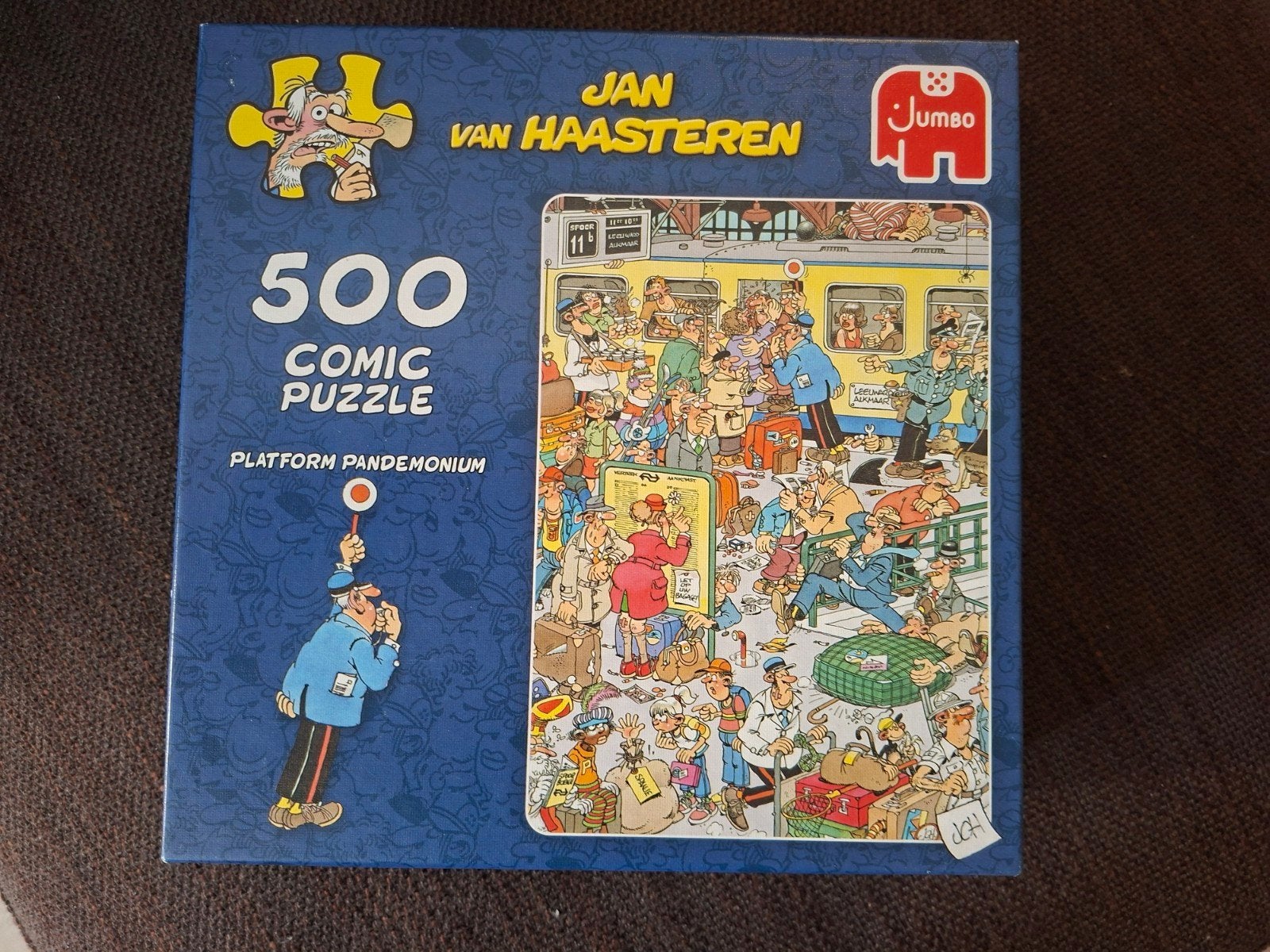Jan van Haasteren Comic Puzzel - Platform Pandemonium 500, Ophalen of Verzenden