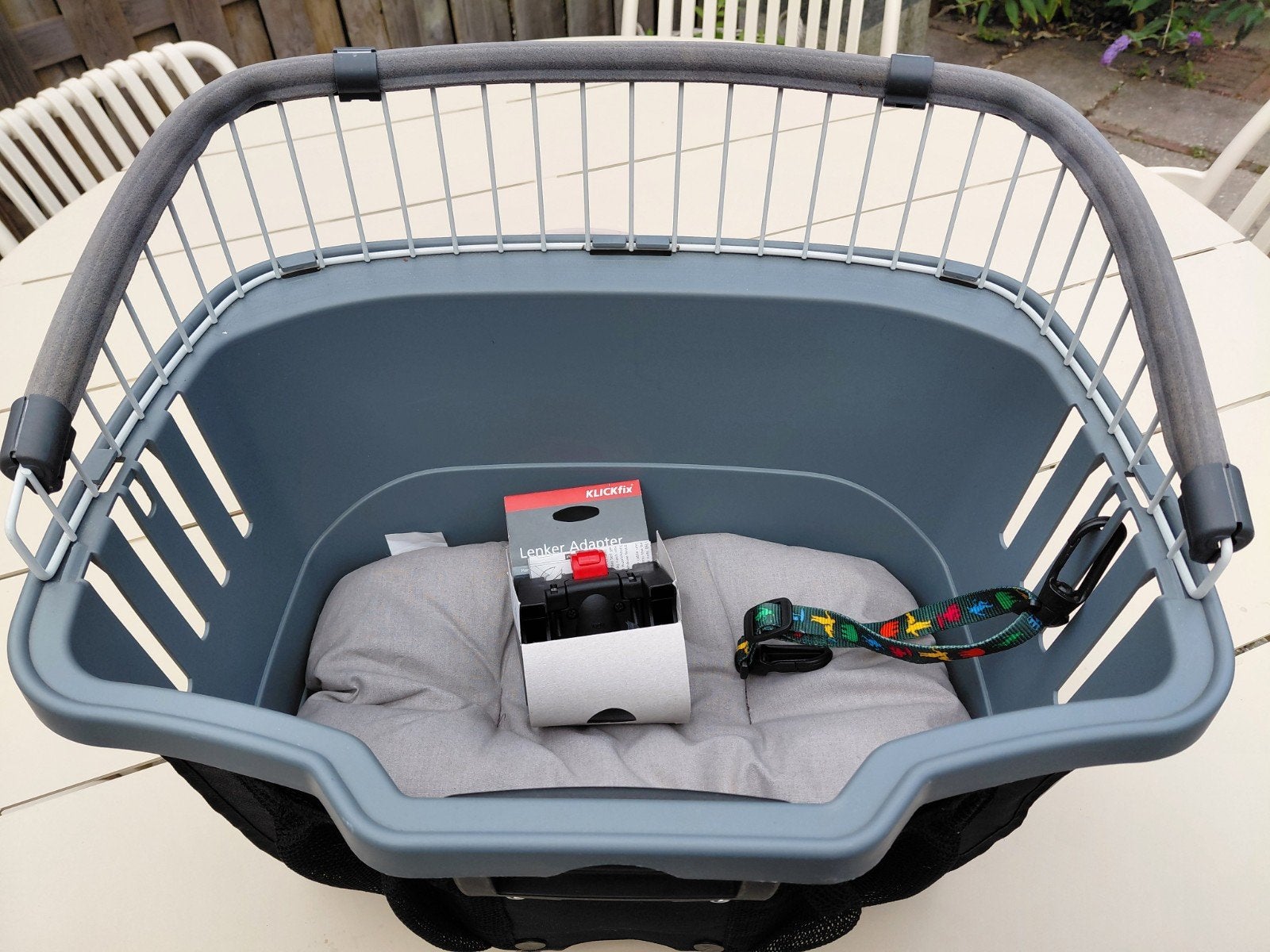 Nieuw!! Fietsmand voor hond - max. 5 kg - Inclusief Klickfix, Klickfix, Stuurbevestiging, Nieuw, Ophalen of Verzenden