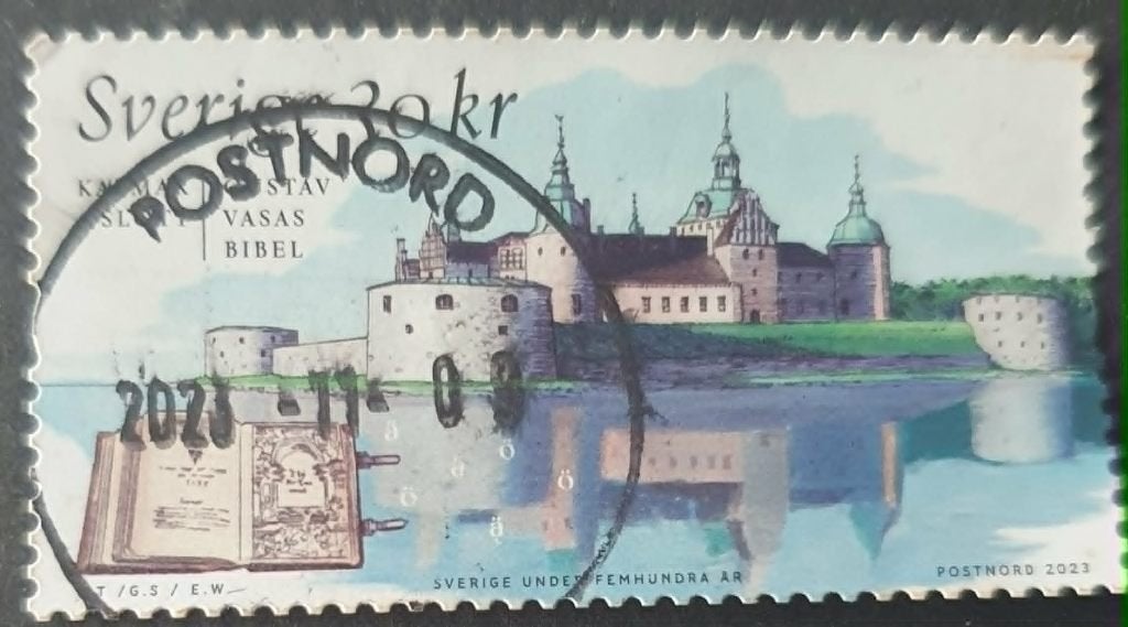 229-26 Zweden 2023 / Kalmar Slott ZK 30.00, Verzenden, Zweden, Gestempeld
