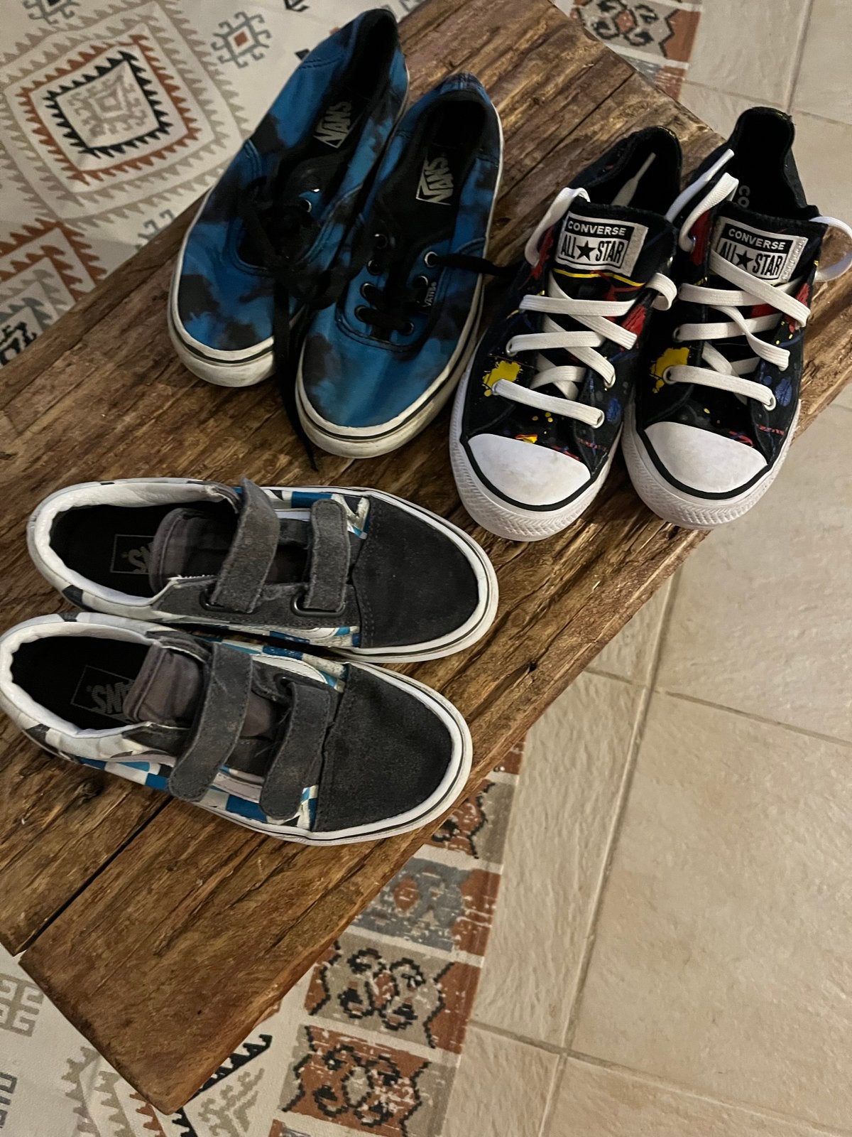 Vans en Converse sneakers voor kinderen, Ophalen of Verzenden, Gebruikt, Jongen of Meisje, Schoenen