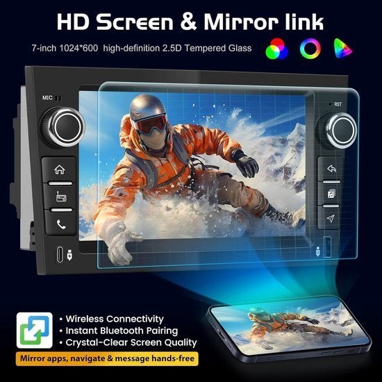 Android Autoradio – Multimedia Systeem – Head Unit, Corvance B.V., Verzenden, Nieuw, Corvancebol@gmail.com