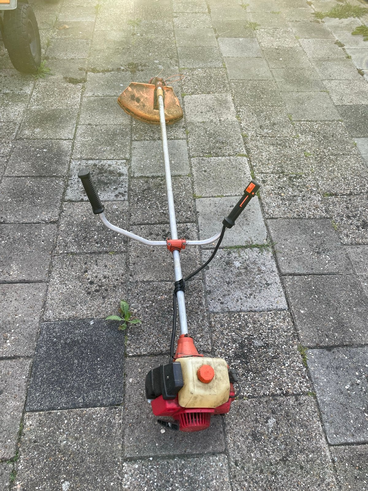 Benzine bosmaaier - moet nagekeken worden, Ophalen, Gebruikt, 30 tot 50 cm, Benzine