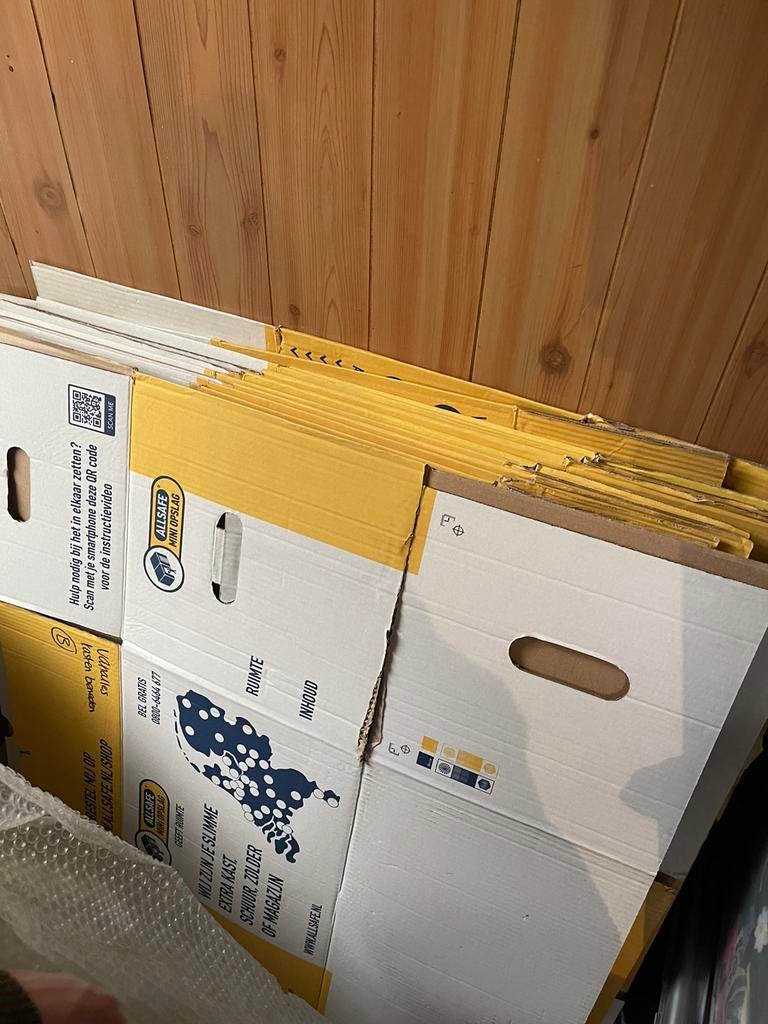 Stevige verhuisdozen, Ophalen, Doos, Opvouwbaar, 50 tot 75 cm