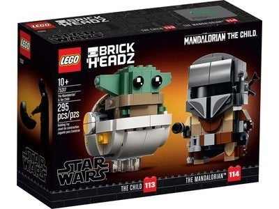LEGO BrickHeadz Star Wars The Mandalorian & The Child, BrickHeadz, Lego, Nieuw, Ophalen of Verzenden