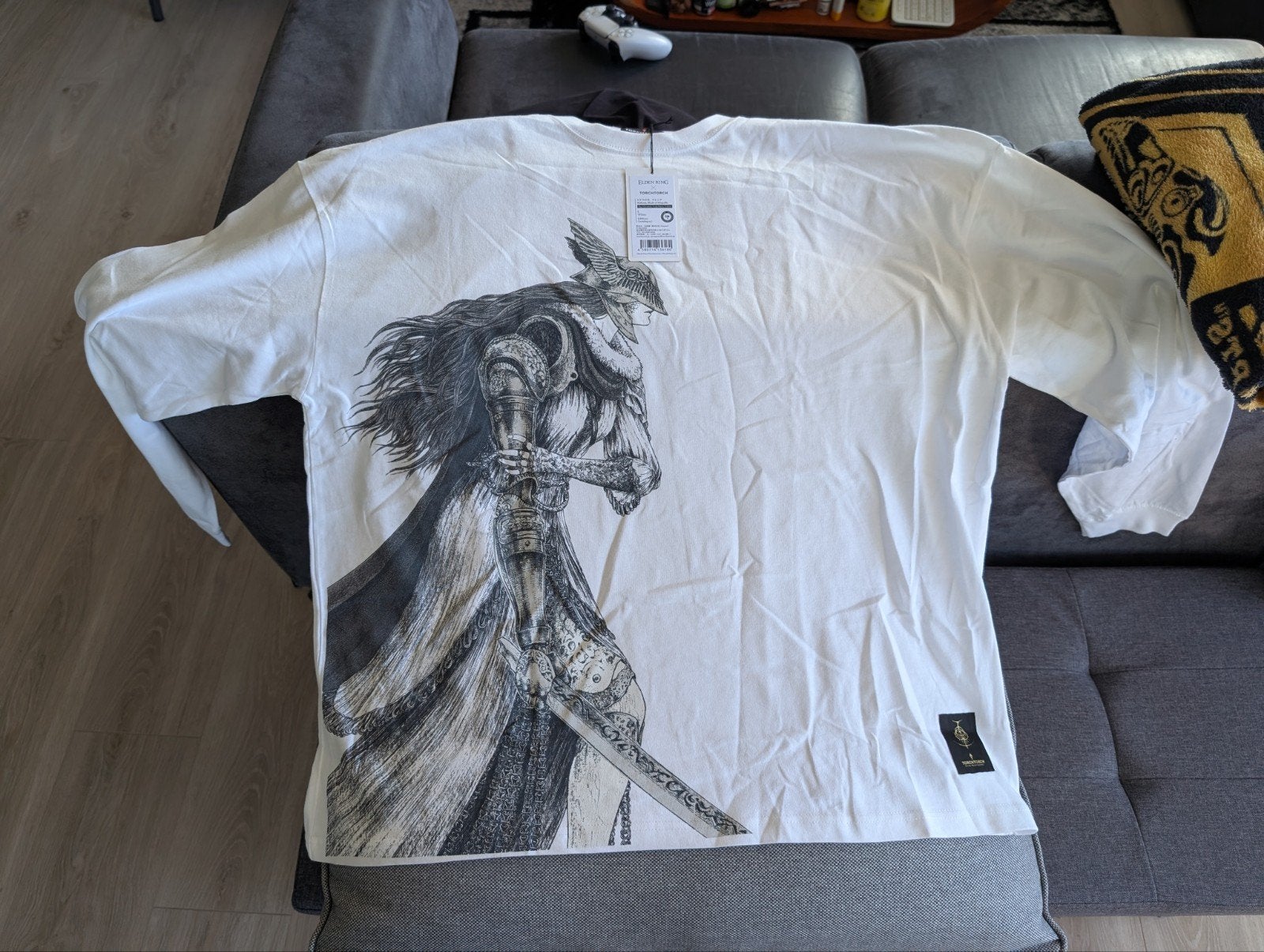 Torch Torch Elden Ring Malenia T-shirt Lange Mouwen, Kleding | Heren, Wit, Ophalen of Verzenden, Torch Torch, Maat 56/58 (XL)