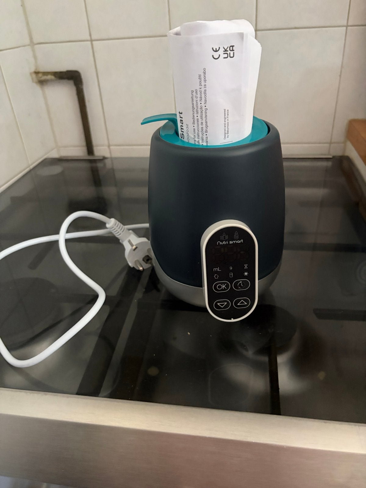 Babymoov Nutri Smart Flessenwarmer, Kinderen en Baby's, Ophalen of Verzenden, Zo goed als nieuw, Flessen- of potjesverwarmer, Babymoov