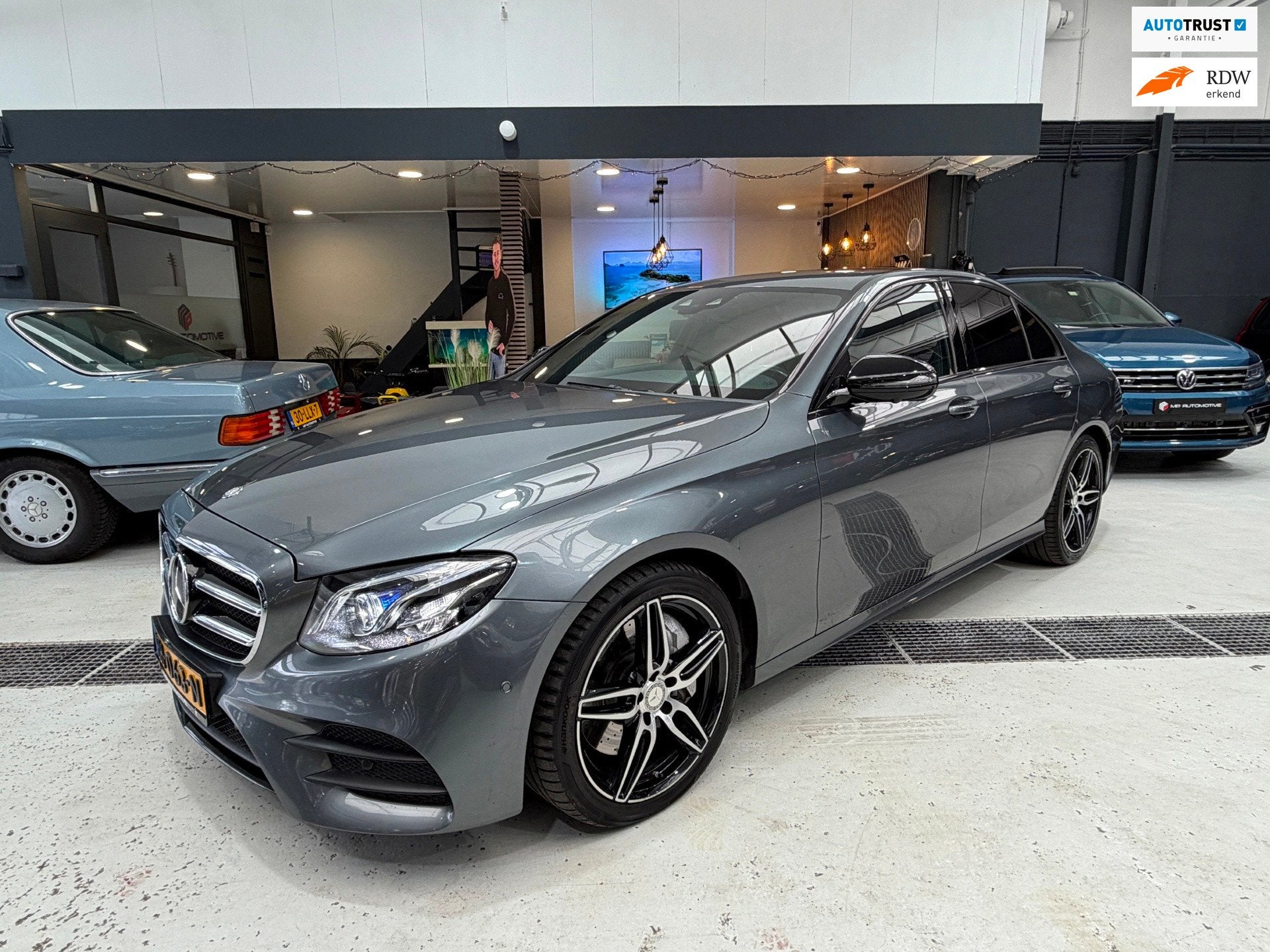Mercedes-Benz E-klasse 350 d Prestige Plus AMG|Burmester|360, Automaat, Achterwielaandrijving, Gebruikt, 259 pk