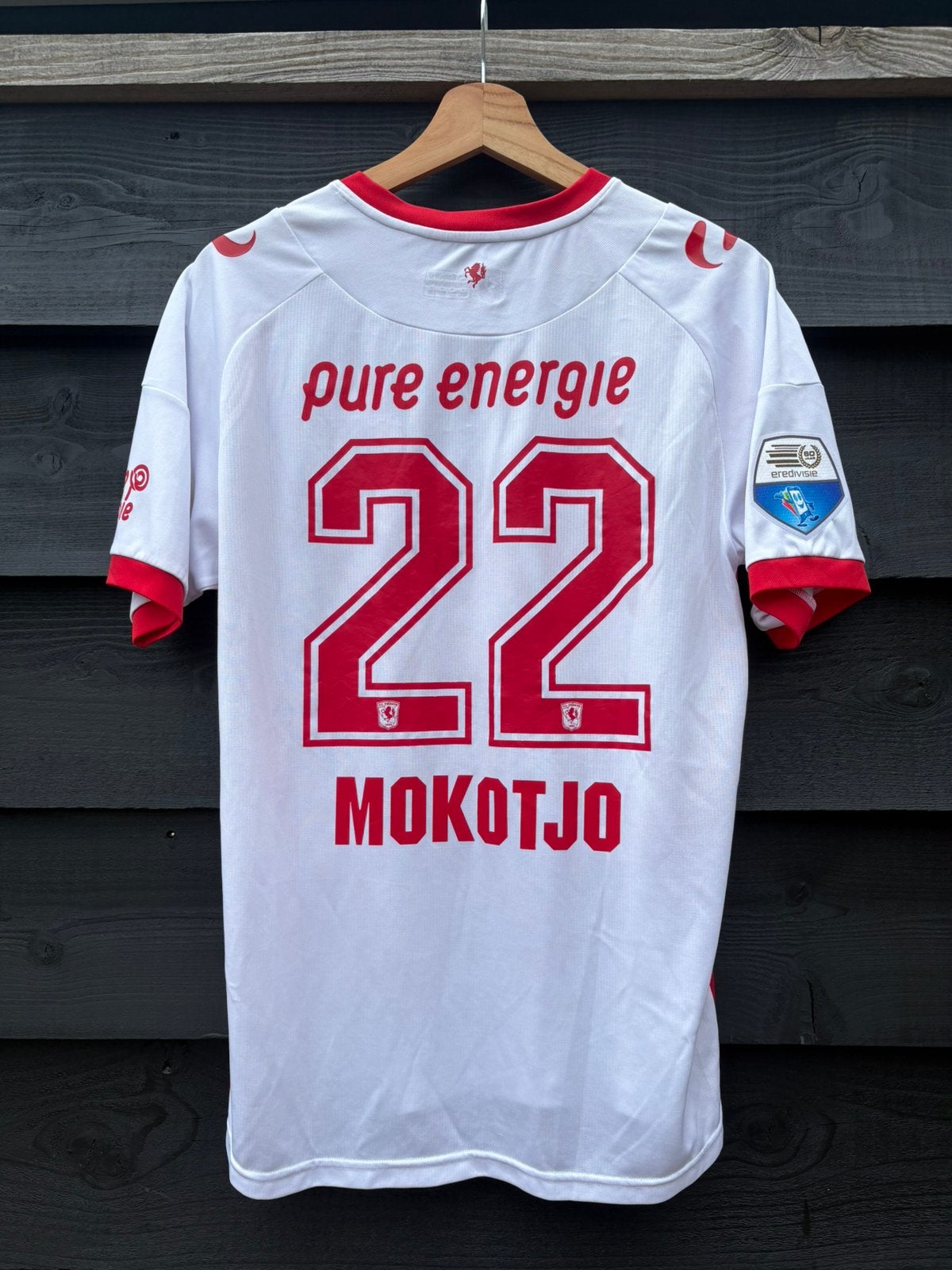 Matchworn shirt FC Twente Kamohelo Mokotjo, Verzamelen, Ophalen of Verzenden, Zo goed als nieuw, F.C. Twente, Shirt