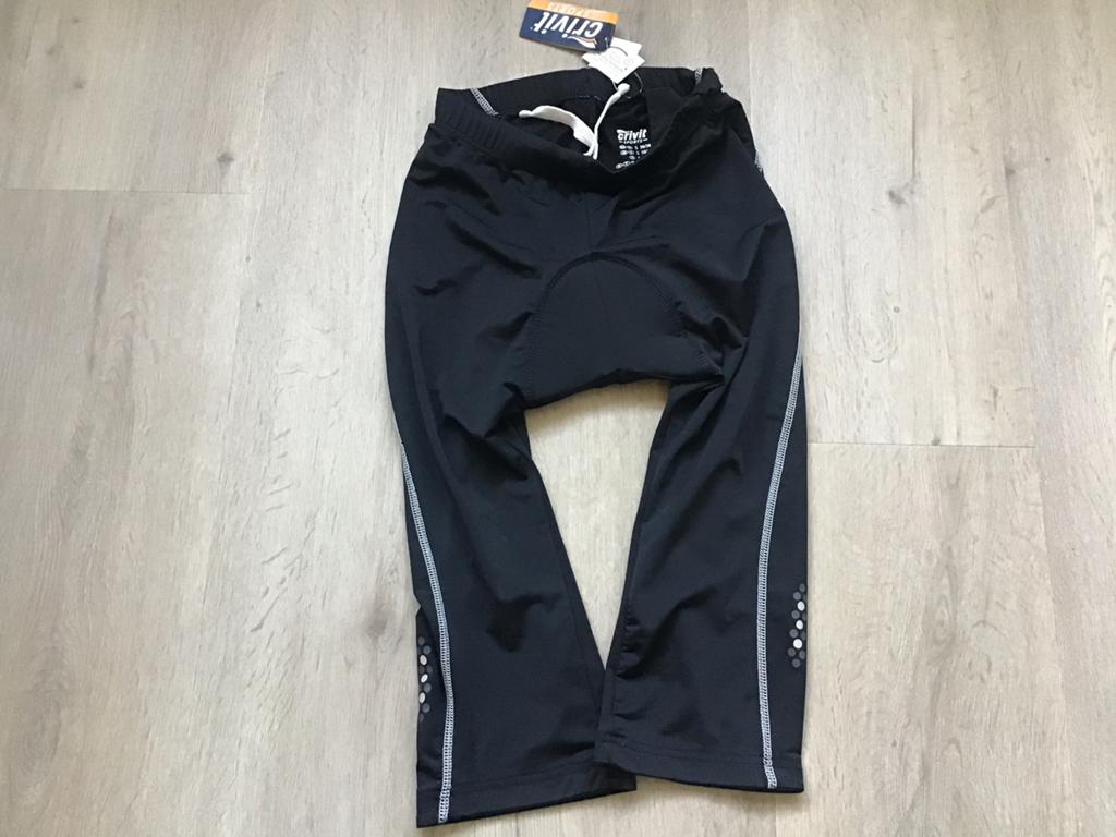 Nieuwe fietsbroek maat S, Ophalen of Verzenden, Zo goed als nieuw, Maat 38/40 (M), Fitness of Aerobics