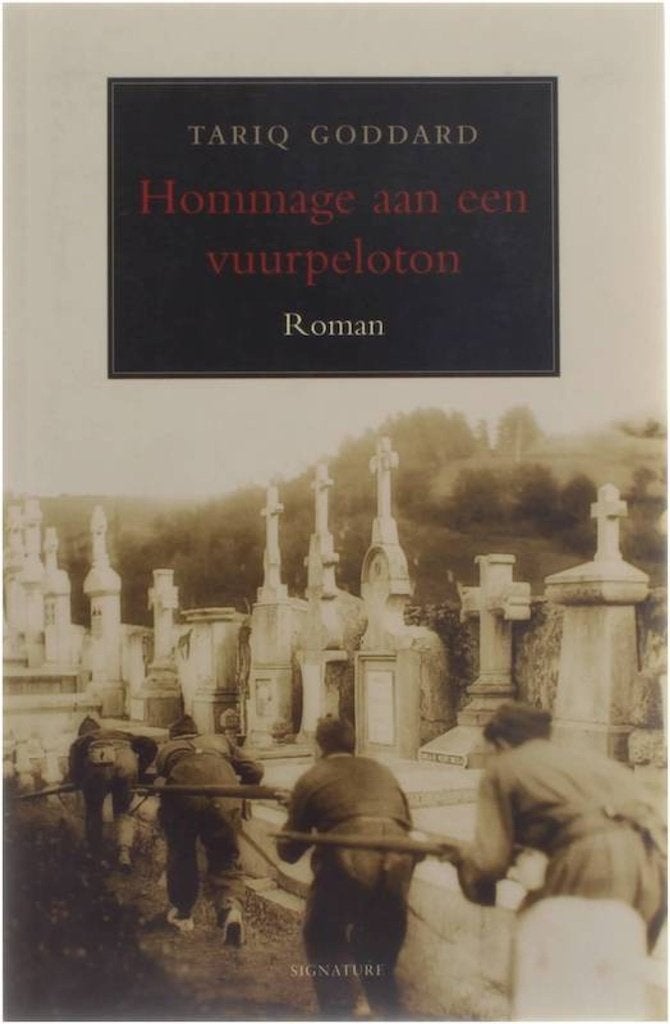 Tariq goddard: hommage aan een vuurpeloton, Boeken, Ophalen of Verzenden, Gelezen
