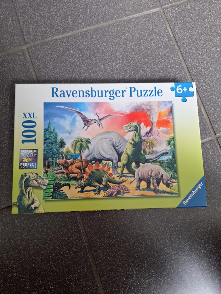 Nieuw Ravensburger puzzel, 100 stukjes dino's, Ophalen, Meer dan 50 stukjes, Nieuw, 6 jaar of ouder