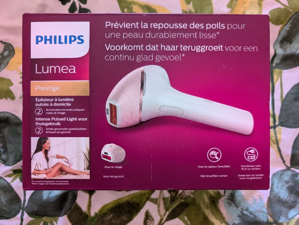 Philips Lumea Prestige IPL-ontharingsapparaat, Ophalen of Verzenden, Zo goed als nieuw, Scheren en Epileren