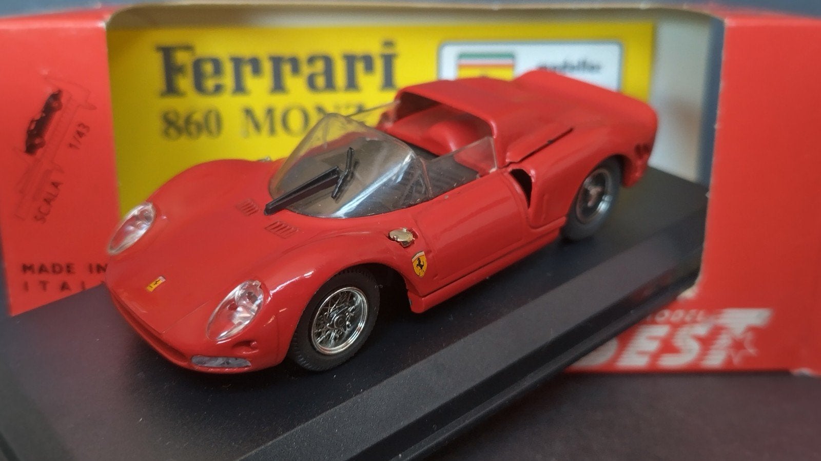 Ferrari P2 Prova 1:43 Best Models Pol, Overige merken, Auto, Verzenden, .