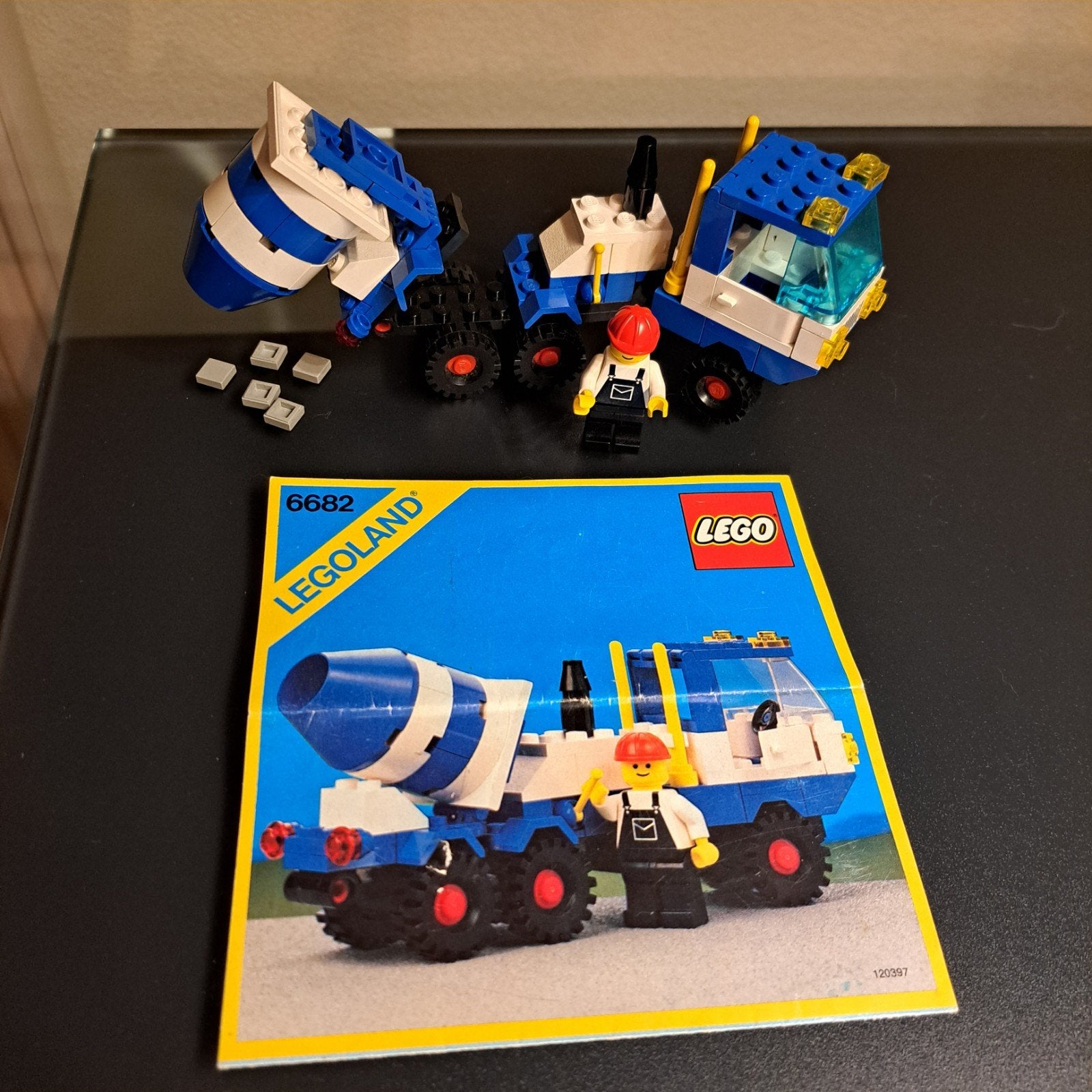 Legoland 6682 Cement Mixer., Ophalen of Verzenden, Zo goed als nieuw, Lego