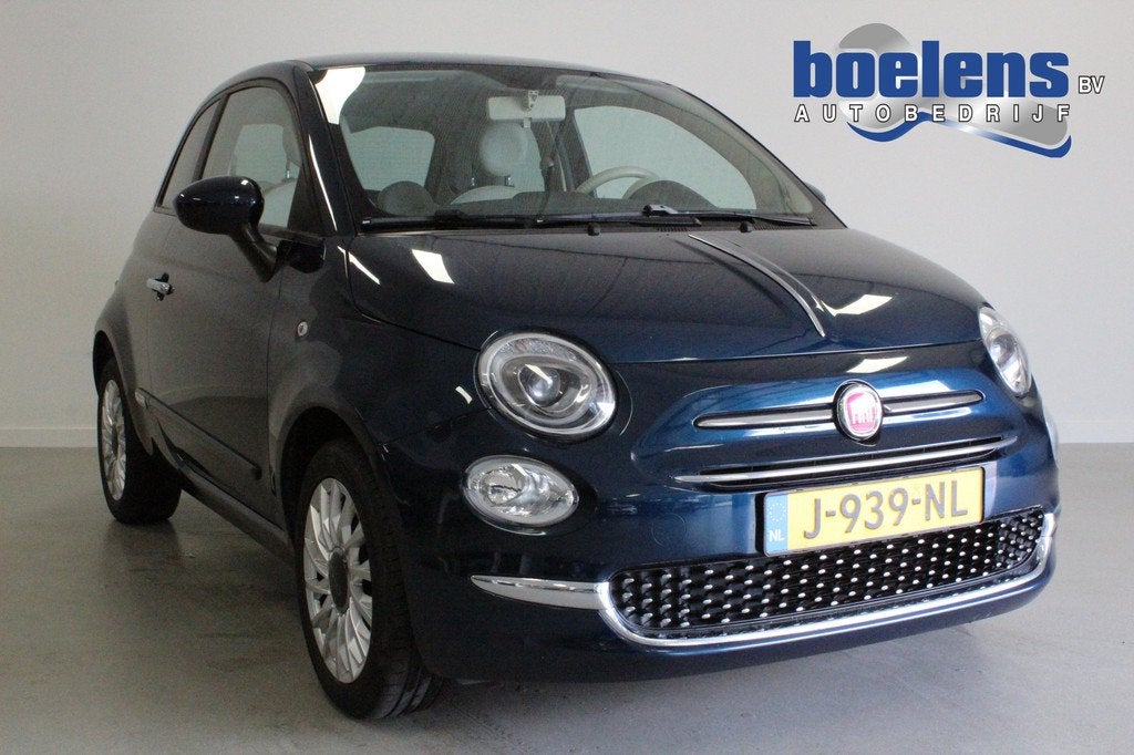 Fiat 500 1.0 Hybrid Lounge | CARPLAY | DAB-RADIO | CRUISE |, Auto's, Fiat, Voorwielaandrijving, Leder en Stof, Origineel Nederlands