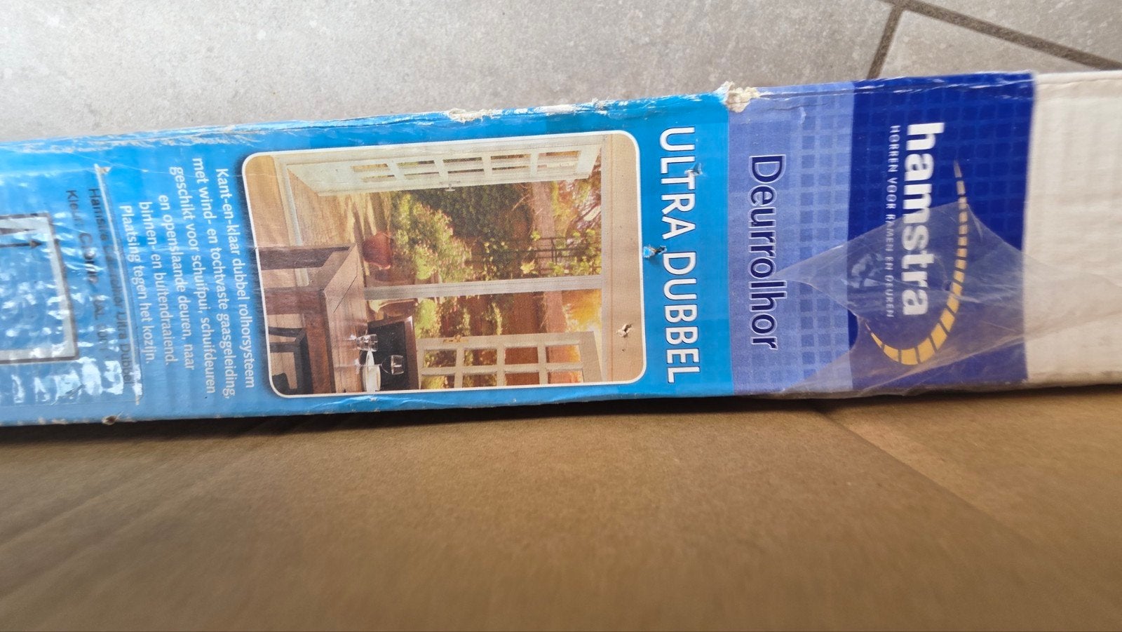 hordeur inklapbaar dubbele deur, Ophalen of Verzenden, Nieuw, Hordeur, 200 tot 215 cm