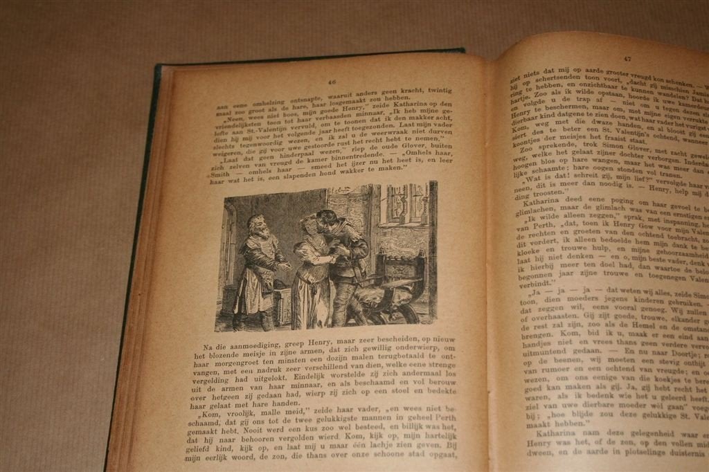 Walter Scot. Het schoone meisje van Perth. 1896., Antiek en Kunst, Antiek | Boeken en Bijbels, Ophalen of Verzenden