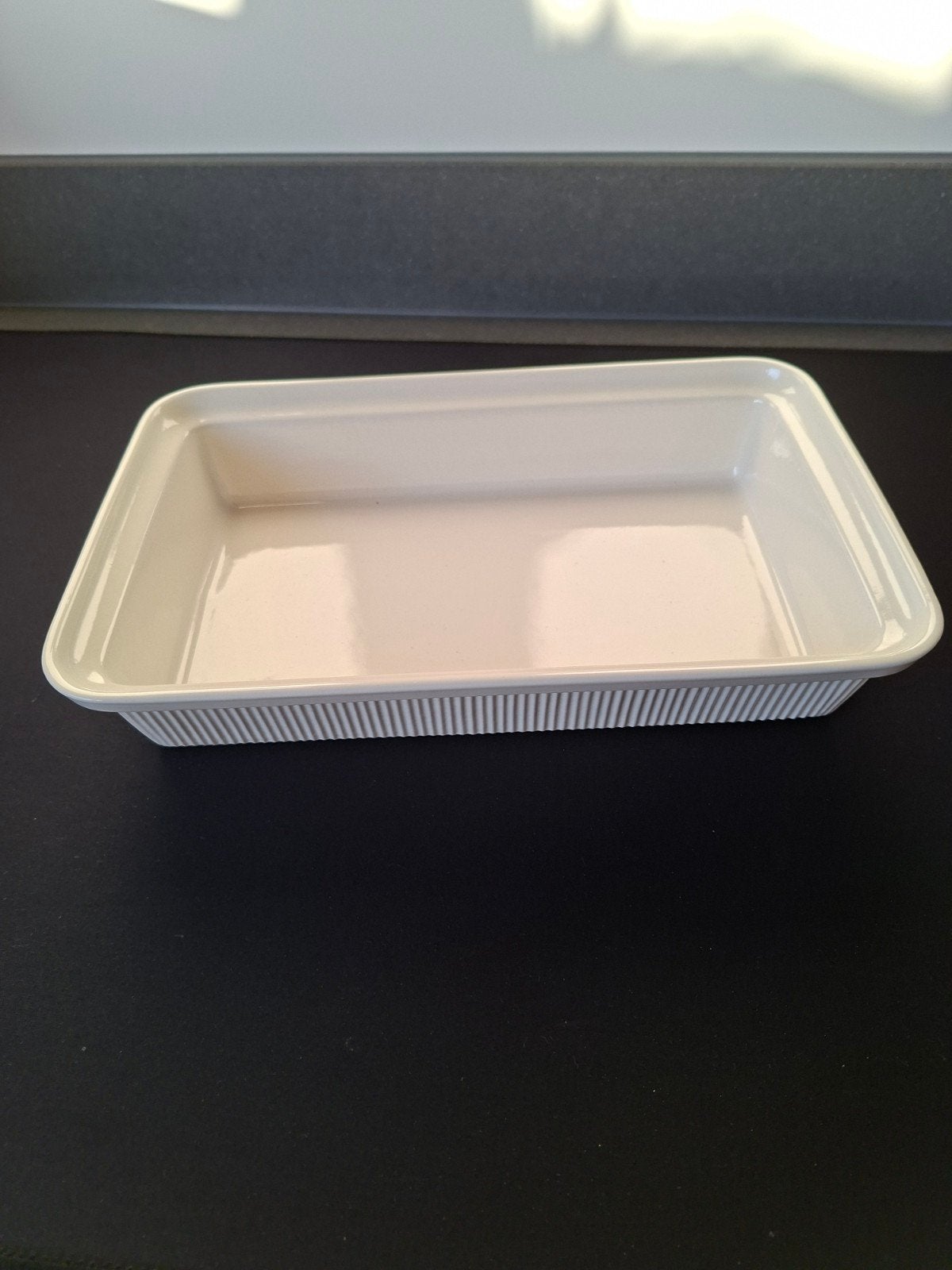 Recamier Ovenschaal - 33x21x6 cm, Overige typen, Ophalen of Verzenden, Zo goed als nieuw, Steen/keramiek