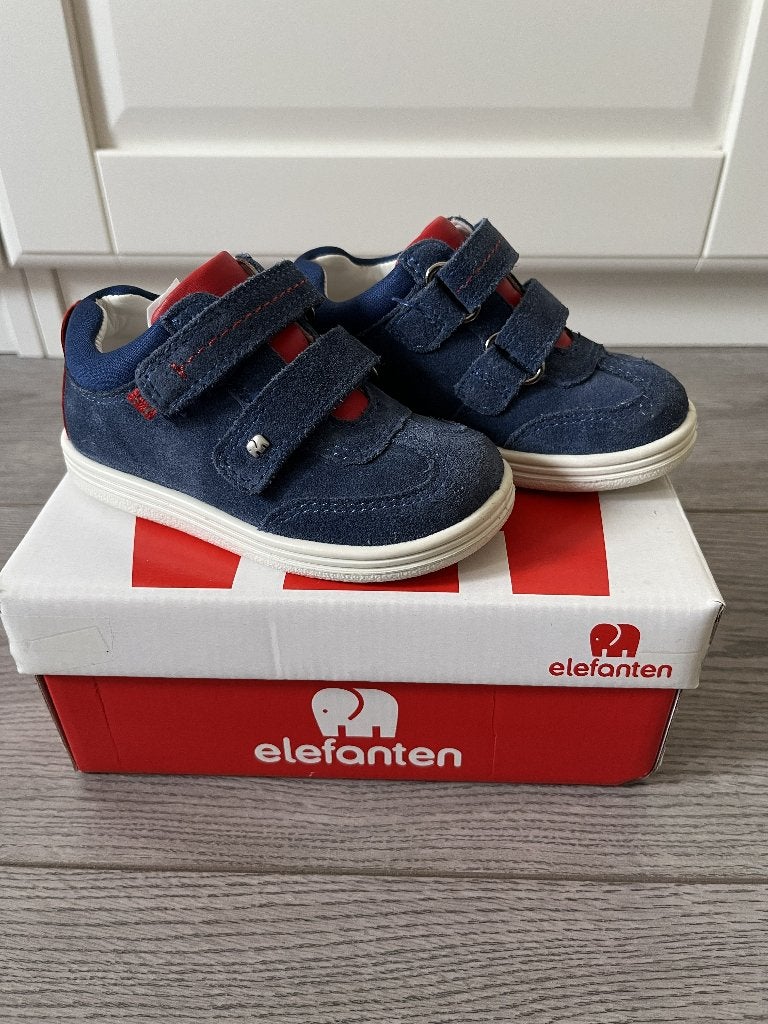 Elefanten schoen leder blauw maat 21, Kinderen en Baby's, Babykleding | Schoentjes en Sokjes, Jongetje of Meisje, Ophalen of Verzenden